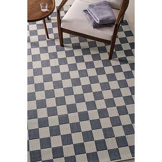 MARTA Udendørs tæppe - Blå