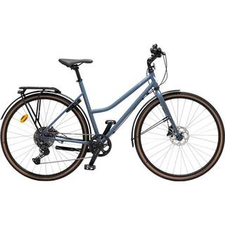 Skeppshult Hybridcykel Suverän Stad Dame 10-Vxl Blå Stål