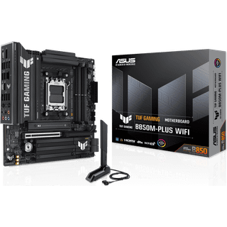 ASUS TUF GAMING B850M-PLUS WIFI Bundkort - AMD B850 - AMD AM5 socket - DDR5 RAM - Micro-ATX