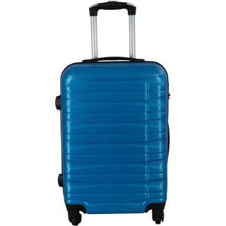 Kabinekuffert - Hardcase - Blå håndbagage kuffert tilbud
