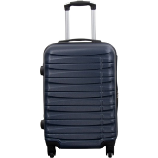 Kabinekuffert - Hardcase - Mørkeblå håndbagage kuffert tilbud
