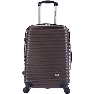 Inusa Royal Hardside Bagage med ergonomiske h?ndtag | Rummelig rejsekuffert med fire spinnerhjul og studs | 20 tommer hardside b?ring af spinner