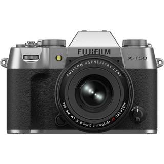 FUJI X-T50 KIT 15-45MM SILVER INKL INSTAX PRINTER