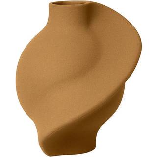 Louise Roe Pirout 01 Vase 25 Cm - Vaser Keramik Sanded Ocker - 10160-15-36