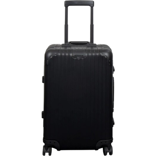 Håndbagage kuffert - Aluminiums kuffert - Sort - Luksuriøs trolley med TSA lås - 36 liter
