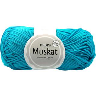 Drops Muskat Garn unicolour - 32 Turkis