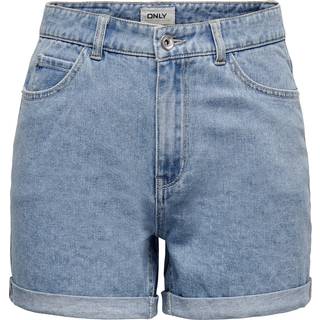Onlvega HW Mom Dnm Shorts