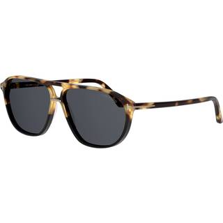 TOM FORD Mand FT1026 BRUCE 05A Solbriller Acetat Sort / Havana Grå Pilot Normal