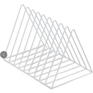 Skywin Record Vinyl Storage Rack Triangle - 2 Pack Vinyl Record Holder Stand holder op til 60 albums - Space Saving Vinyl Rack giver dig let at f