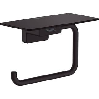 Hansgrohe AddStoris papirholder m/hylde - mat sort