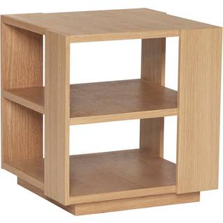 Hübsch Merge sidebord i egetræsfiner og MDF 37x37x38 cm