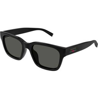 Gucci Mand GG1857S 001 Solbriller Injiceret Sort Grå Firkantet