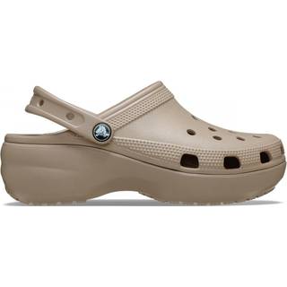 Crocs Træsko - Classic Platform - Taupe