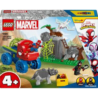 LEGO Super Heroes 11199 Marvel Team Spideys dinotruck-redning