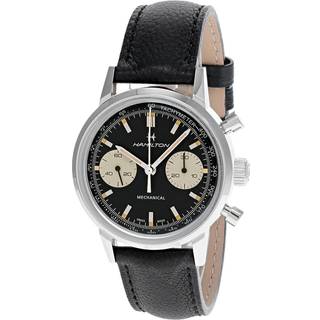 Hamilton American Classic Intra-Matic Chronograph H38429730 - Herre - 40 mm - Analog - Mekanisk Håndoptræk - Safirglas