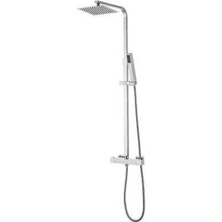 Danbad brusesystem med Rainshower, 200 x 200 mm, krom look