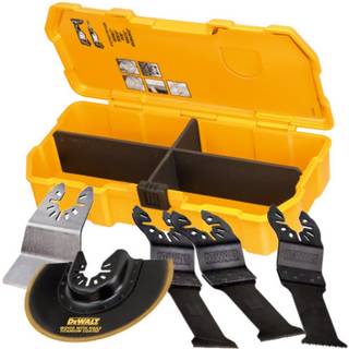 DeWALT Multi-cutter sæt med 5 klinger træ/træ med søm/gips/PVC (DT20715-QZ)