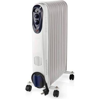Nedis HTOI30WT11 electric space heater Indoor White 2500 W Oil electric space heater