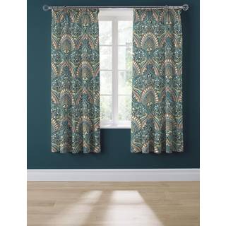 Dreams & Drapes Dreams & Drapes Blue Palais Pencil Pleat Curtains