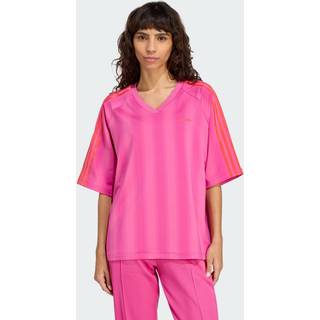 Loose Linear T-shirt - Semi Lucid Fuchsia - 2XL