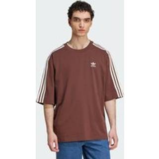 Adicolor Oversized T-shirt - Auburn / Off White - M