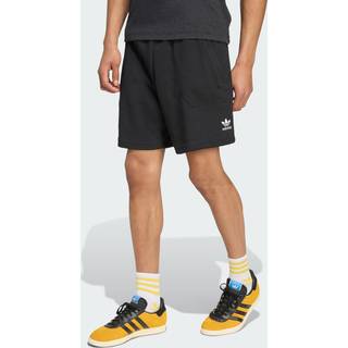 Essentials Trefoil Waffle shorts - Black / White - XS