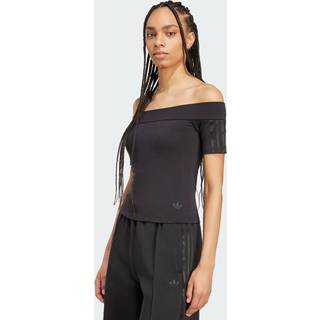 Adicolor Bandeau Short Sleeve T-shirt - Black - L