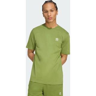 adidas Trefoil Essential T Shirt Olive Green