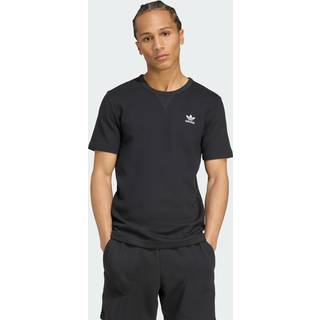 Trefoil Essentials Waffle T-shirt - Black / White - XS