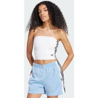 Adicolor-tubetop med 3-Stripes - White / Black