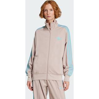 adidas Adicolor Classic Firebird Loose Track Top, Beige - XS