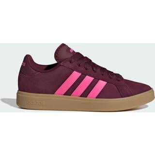 Grand Court Base 00s sko - Shadow Red / Lucid Pink / Gum - 37 1/3