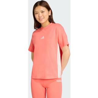 Essentials 3-Stripes-T-shirt i bomuld - Semi Turbo / White - M