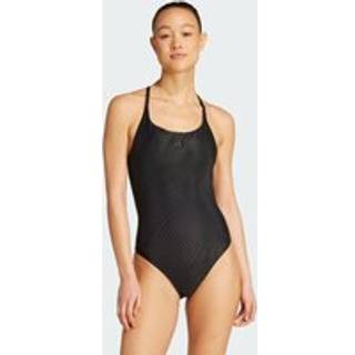 Iconisea Ribbed Padded Thin Straps badedragt - Black - 40
