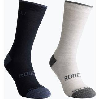 Rogelli Cykelsokker Wool 2-pak Unisex Blå/Grå