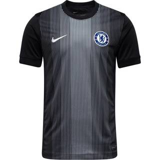 Kortærmet Chelsea FC 2025/26 Stadium Goalkeeper Nike Dri-FIT Replica-fodboldspillertrøje til mænd - sort - M