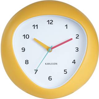 Karlsson Funky Vibes vægur Ø25,5cm gul