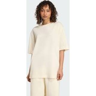 Essentials Linear Oversized T-shirt - Cream White - XS