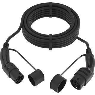 Type 2 Ladekabel til elbil - 11kW 7m, sort