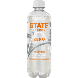 STATE Energy Mango/Peach Zero 40 cl.
