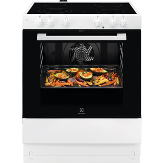 Electrolux 500 SurroundCook Glaskeramisk komfur 70 cm med aqua rengøring LKC74000NW