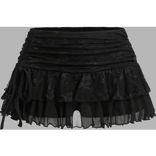 TEMU New Stylish Women's Multi-layered Pleated Low-waist Y2k Mini Skirt