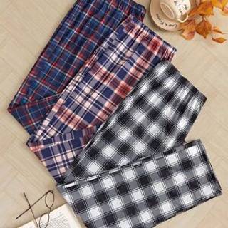 TEMU Men's 3pcs Set Of Print Loungewear And Casual Sleep Pants