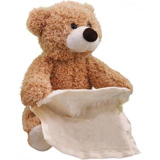 Sød bamse der leger titte bøh