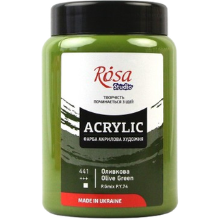 Rosa Akrylmaling 400ml. Olive Green (441)
