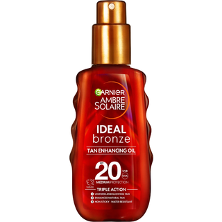 Garnier Ambre Solaire Ideal Bronze Tan Enhancing Protection Oil SPF20 150 ml