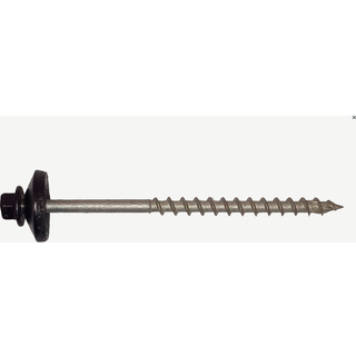 ITW tagskrue C4 blank 6x100 400stk, m/epdm skive 154200