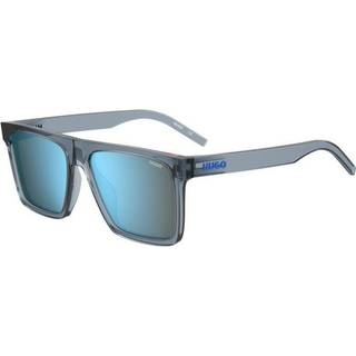 Hugo Boss Mand HG 1069/S PJP/3J Solbriller Plast Blå Blå Firkantet Normal Spejl
