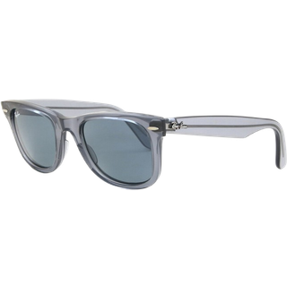 Ray - Ban Unisex RB2140 WAYFARER 6641R5 Solbriller Acetat Grå Blå Firkantet Normal