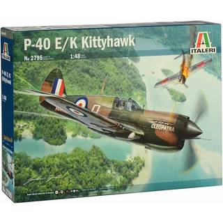 Italeri P-40 E/K Kittyhawk, 1:48 [Levering: 1-2 dage]